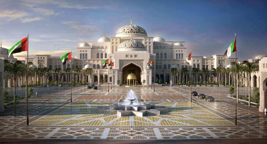 Presidential Palace Abu Dhabi hero